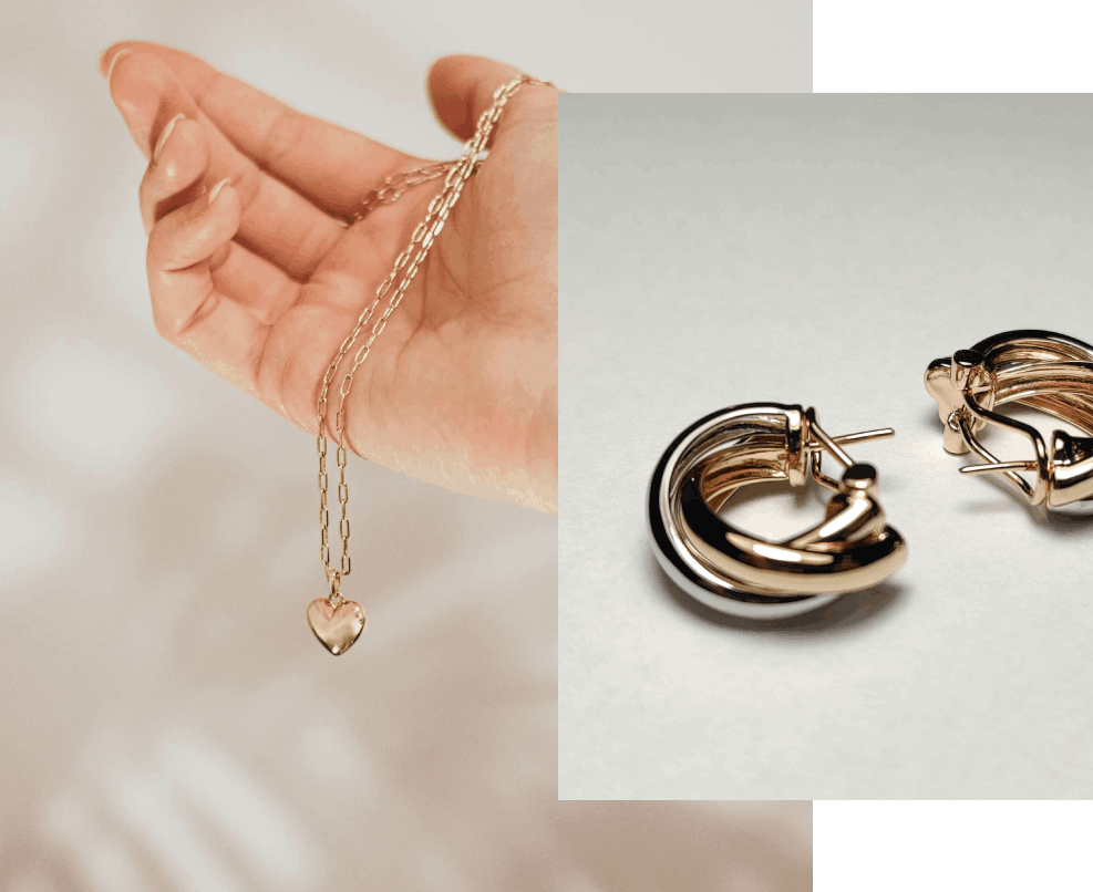 Bijoux en or élégants